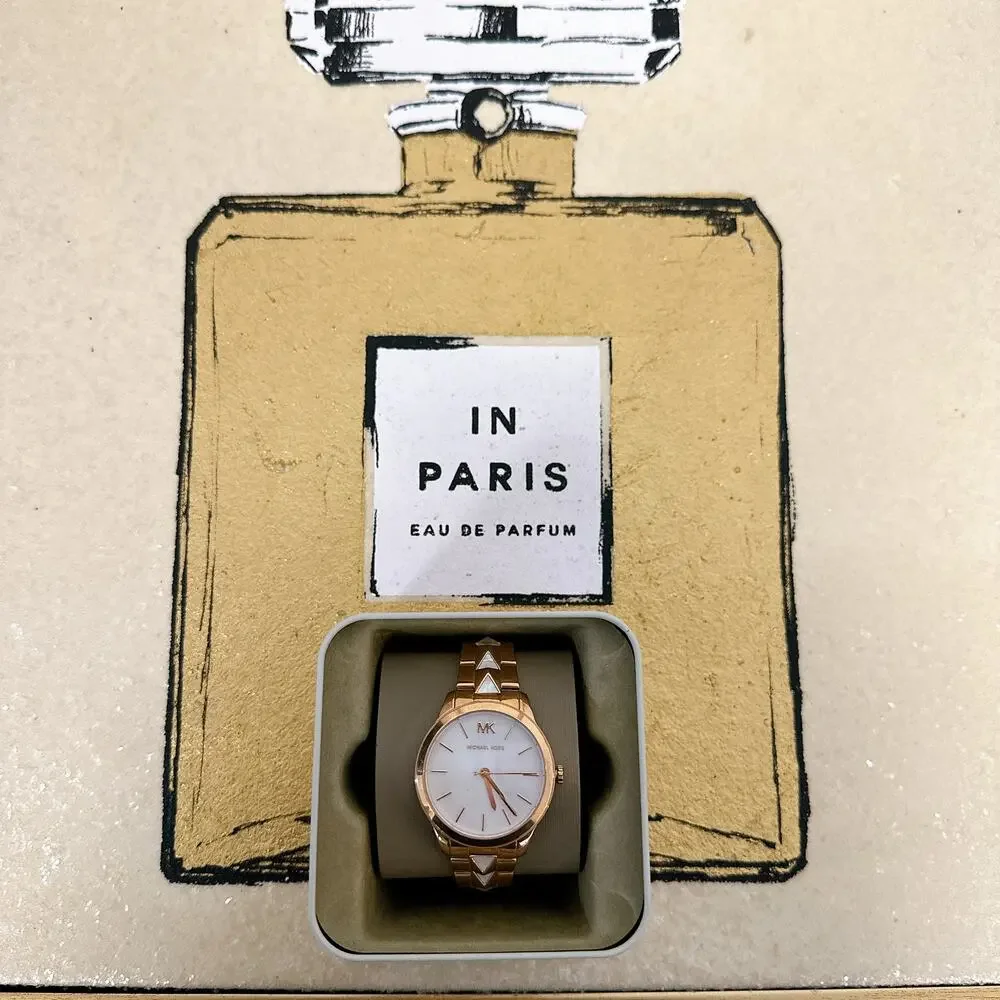 Michael Kors MK6671 Runway Women's Watch With White Dial - Picture 3 of 6
